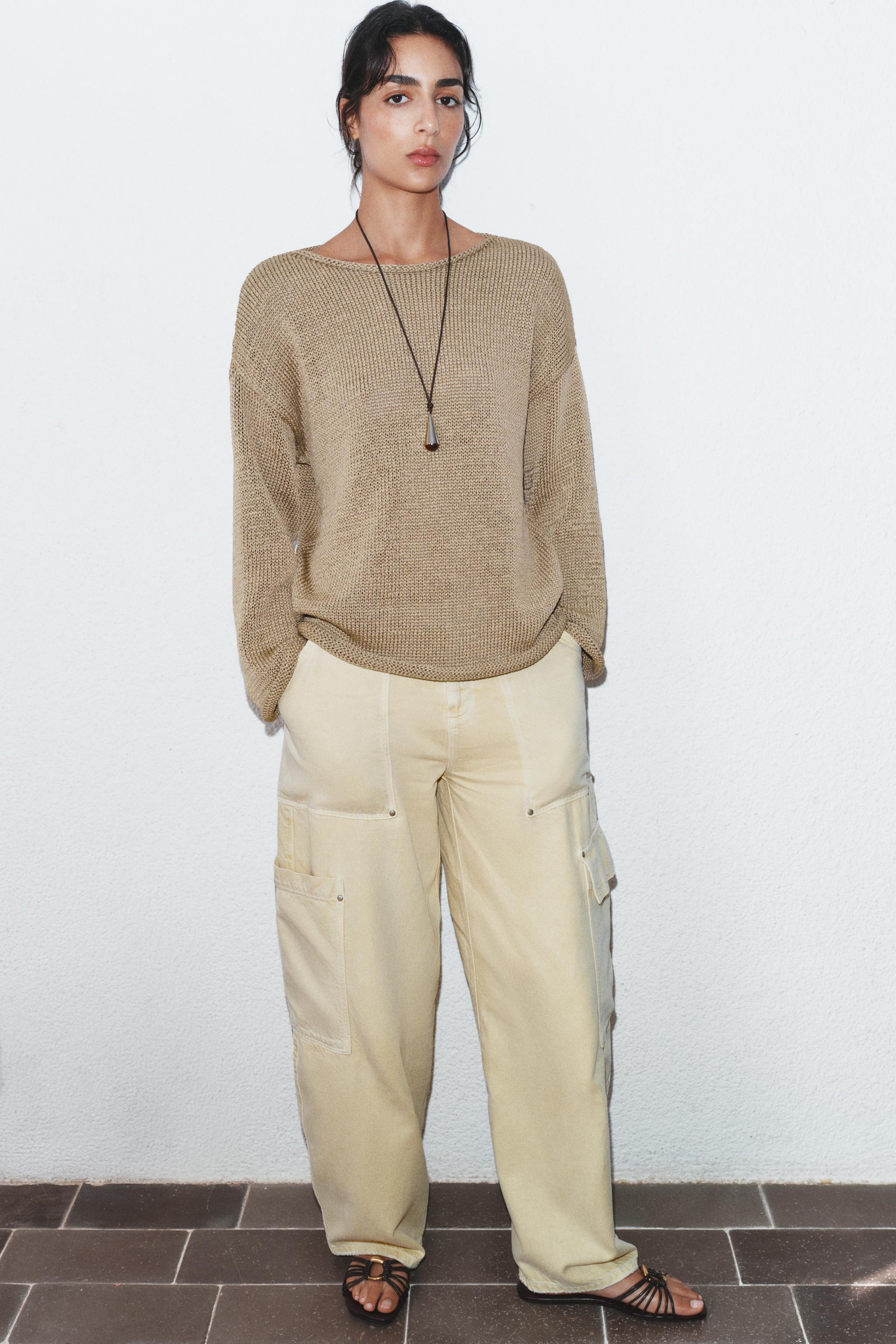Z1975 MID-RISE BARREL CARGO JEANS