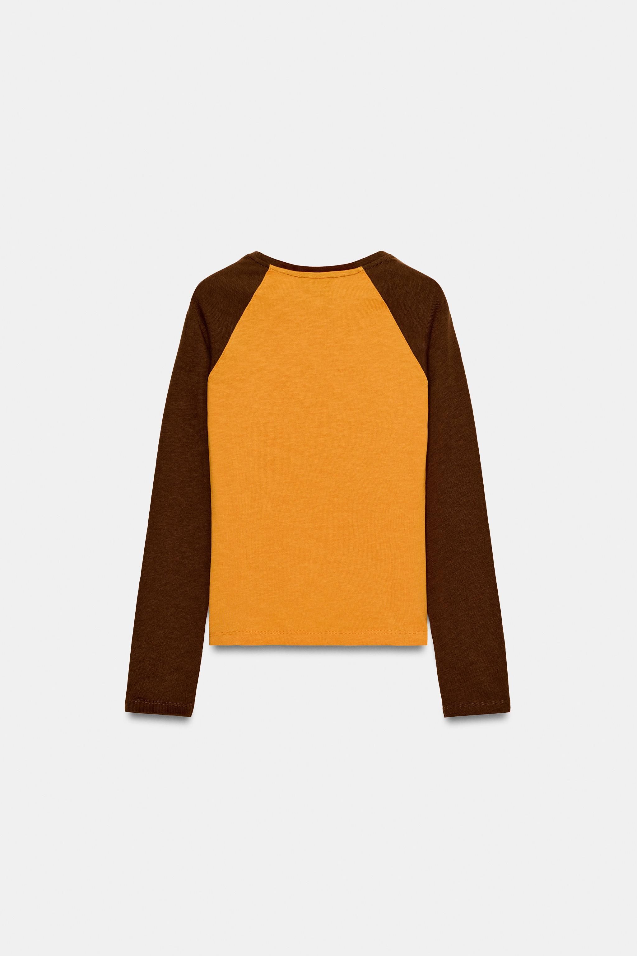 LOTTIE RAEプリントTシャツ - ブラウン | ZARA Japan / 日本