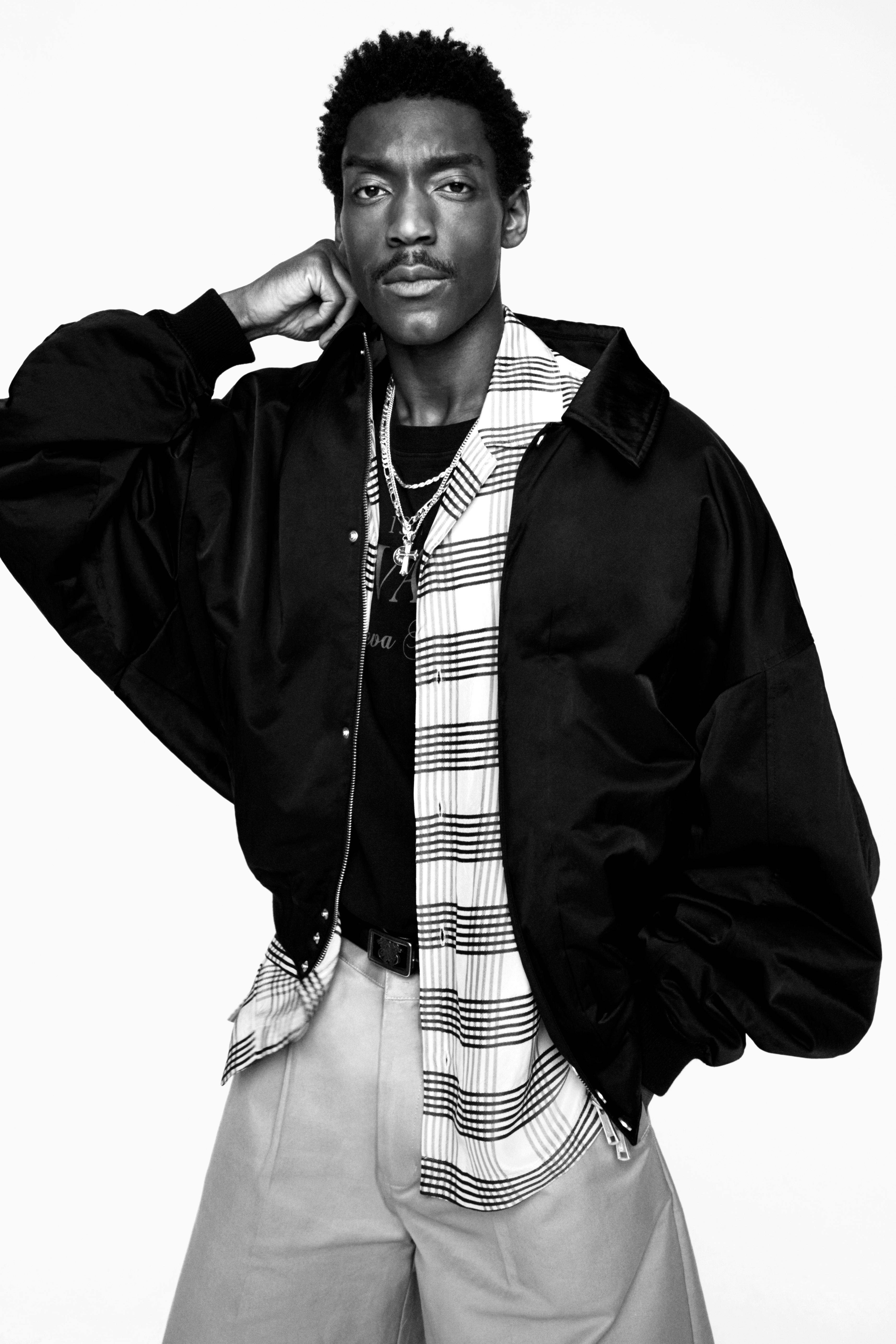 WILLY CHAVARRIA X ZARA OVERSIZED BOMBER JACKET