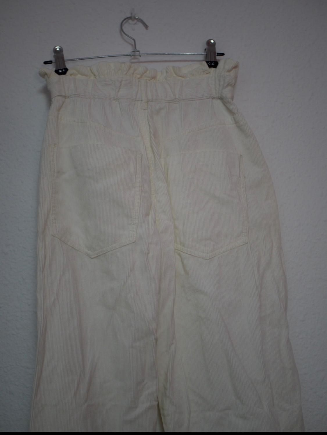 CORDUROY BAGGY PAPERBAG TROUSERS - Image 2