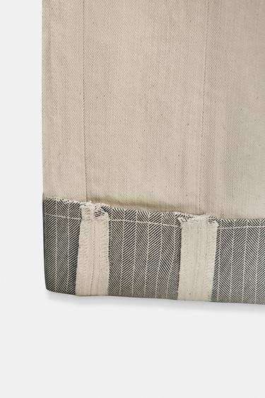 JEAN ZW COLLECTION RELAXED TAILLE MOYENNE - Écru de Zara - Image 8