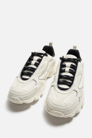 BASKET SEMELLE ÉPAISSE - Blanc de Zara - Image 2