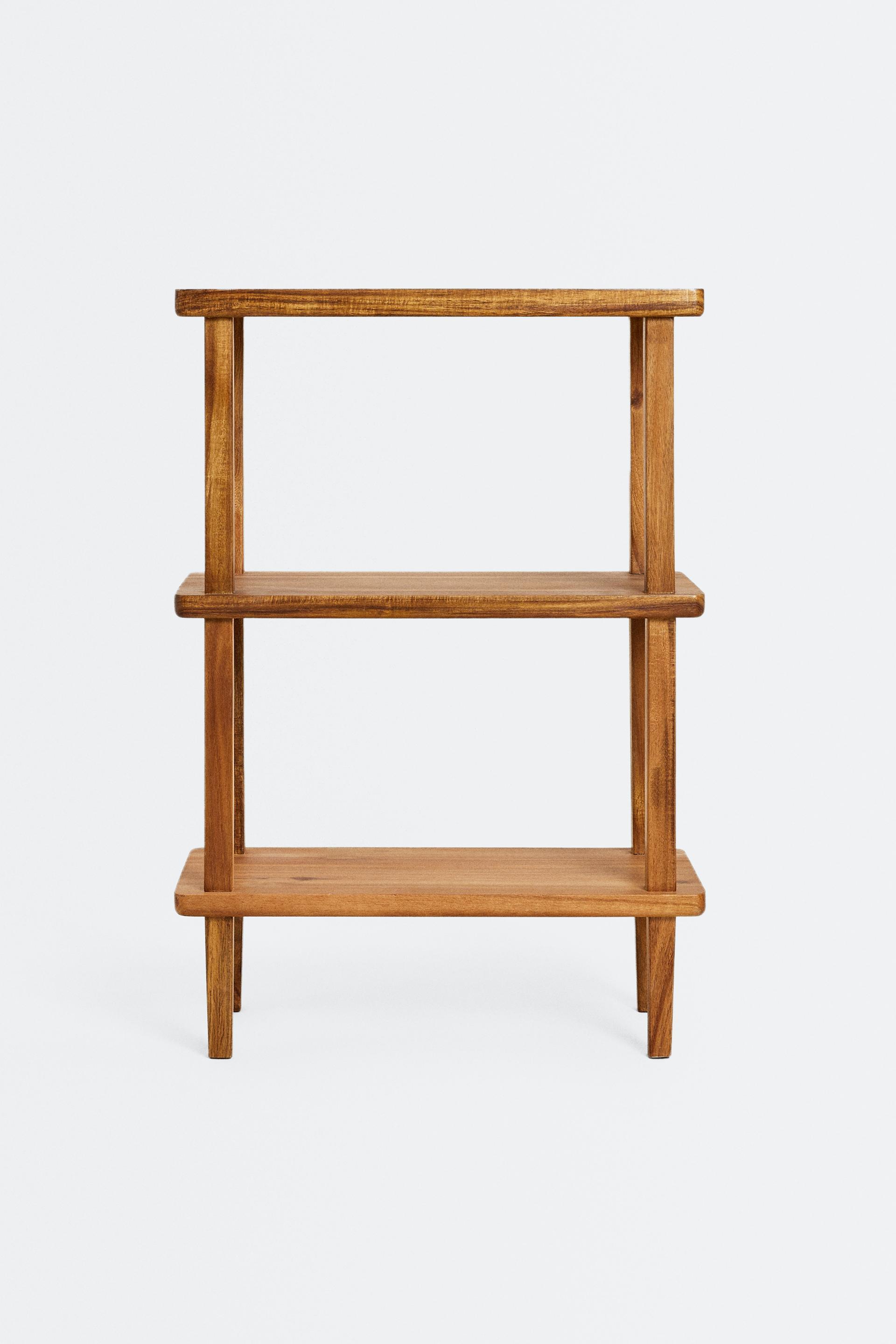 ZARA  ５段 ラック　定価２万円 収納 ストレージラック　棚板付き ZARA HOME 5段 ラック 定価2万円 収納 ストレージラック 棚板付き