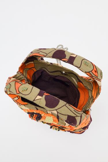 SAC FANTAISIE MULTICOLORE - Orange de Zara - Image 6