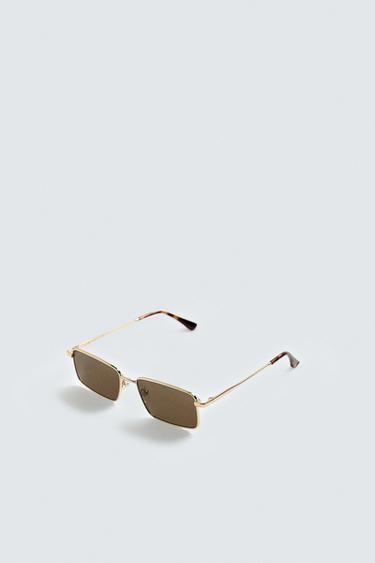 LUNETTES DE SOLEIL RECTANGULAIRES ÉDITION LIMITÉE - Or de Zara - Image 5