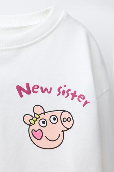 T-SHIRT IMPRIMÉ PEPPA PIG ™ - Écru de Zara - Image 2
