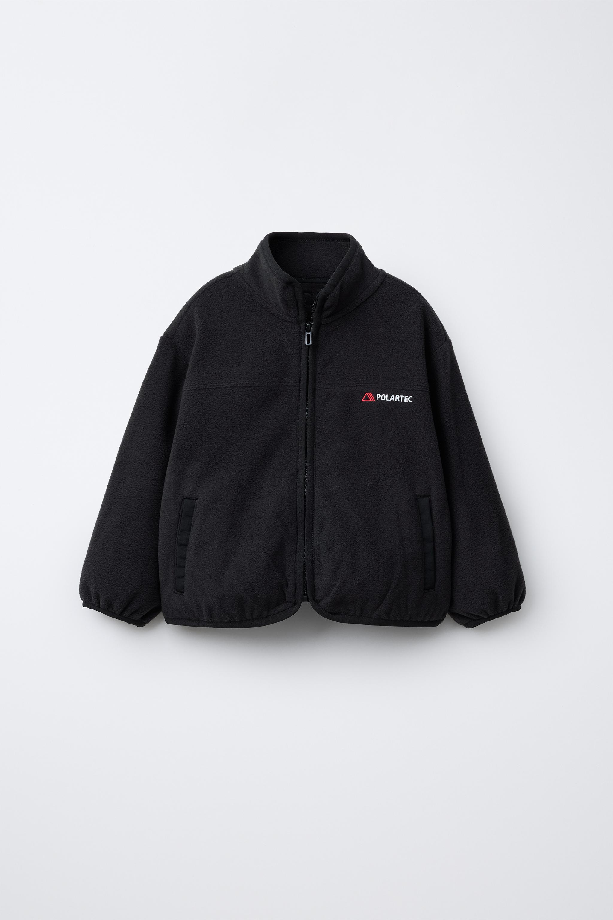 Yoli フリースジャケット ブラック Fleece jacket black POLARTEC ® FLEECE JACKET - Black | ZARA United States
