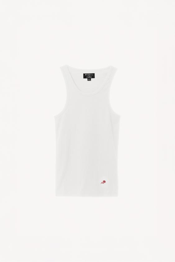Zara — WILLY CHAVARRIA X ZARA RIBBED TANK TOP