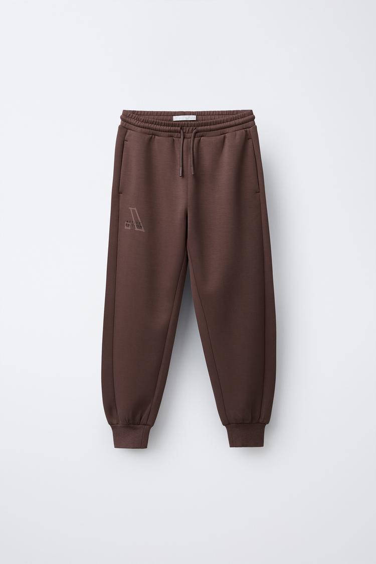 PANTALÓN JOGGER SPORTY GRANATE ZARA España