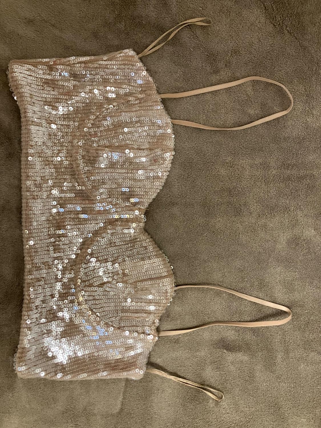 SEQUINNED BRALETTE TOP - Image 9