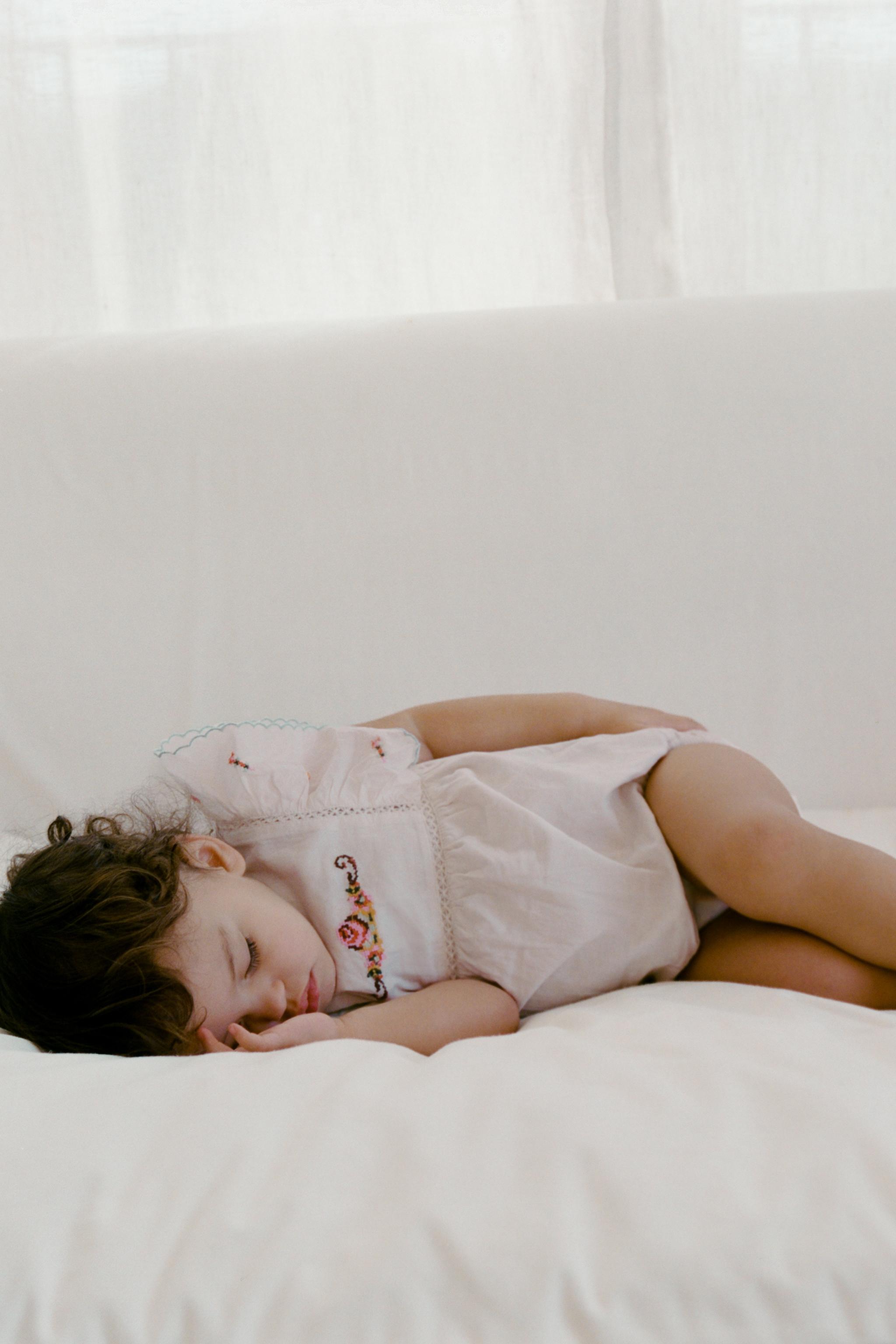 EMBROIDERED FLOWER ROMPER