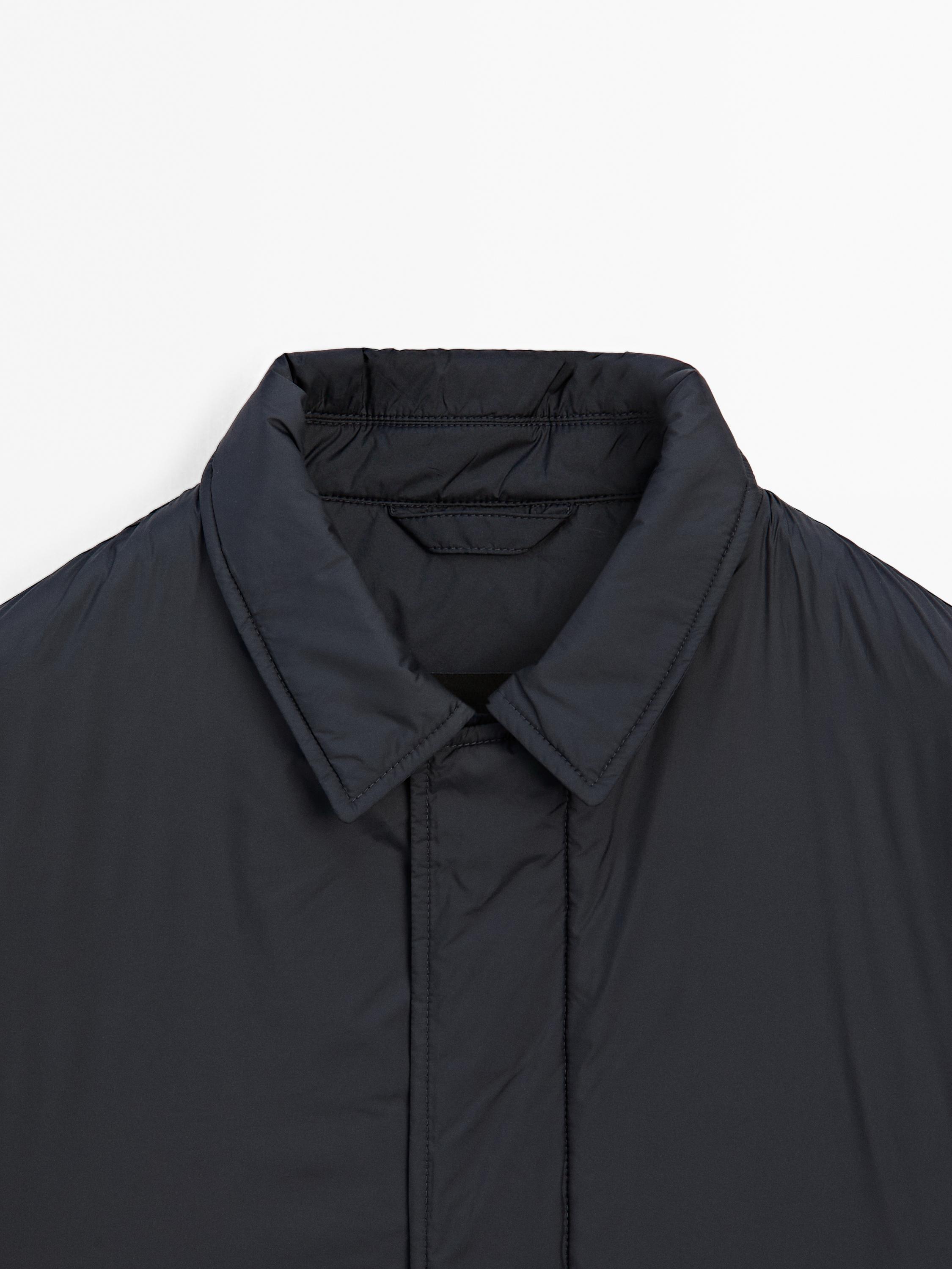 Ultra-lightweight water-repellent down blend parka