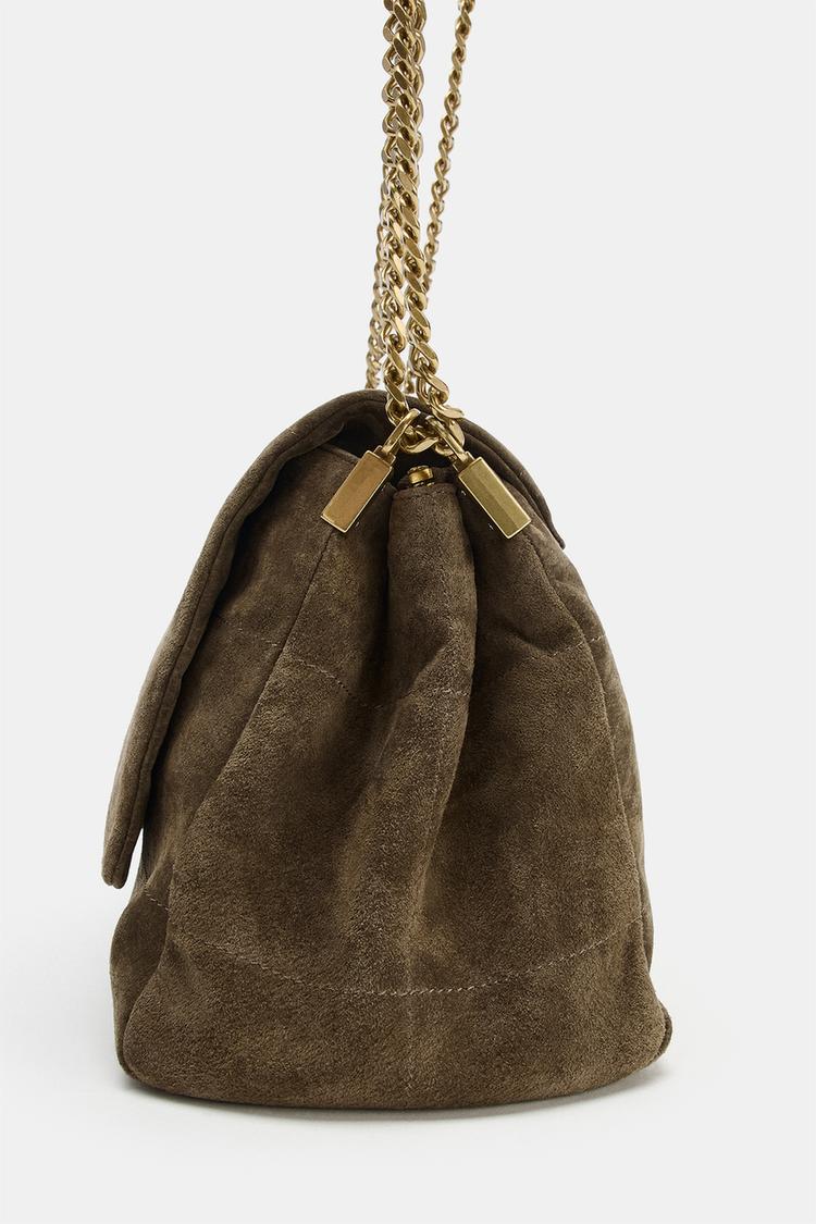 BOLSA DE HOMBRO DE CUERO CON SOLAPA 5