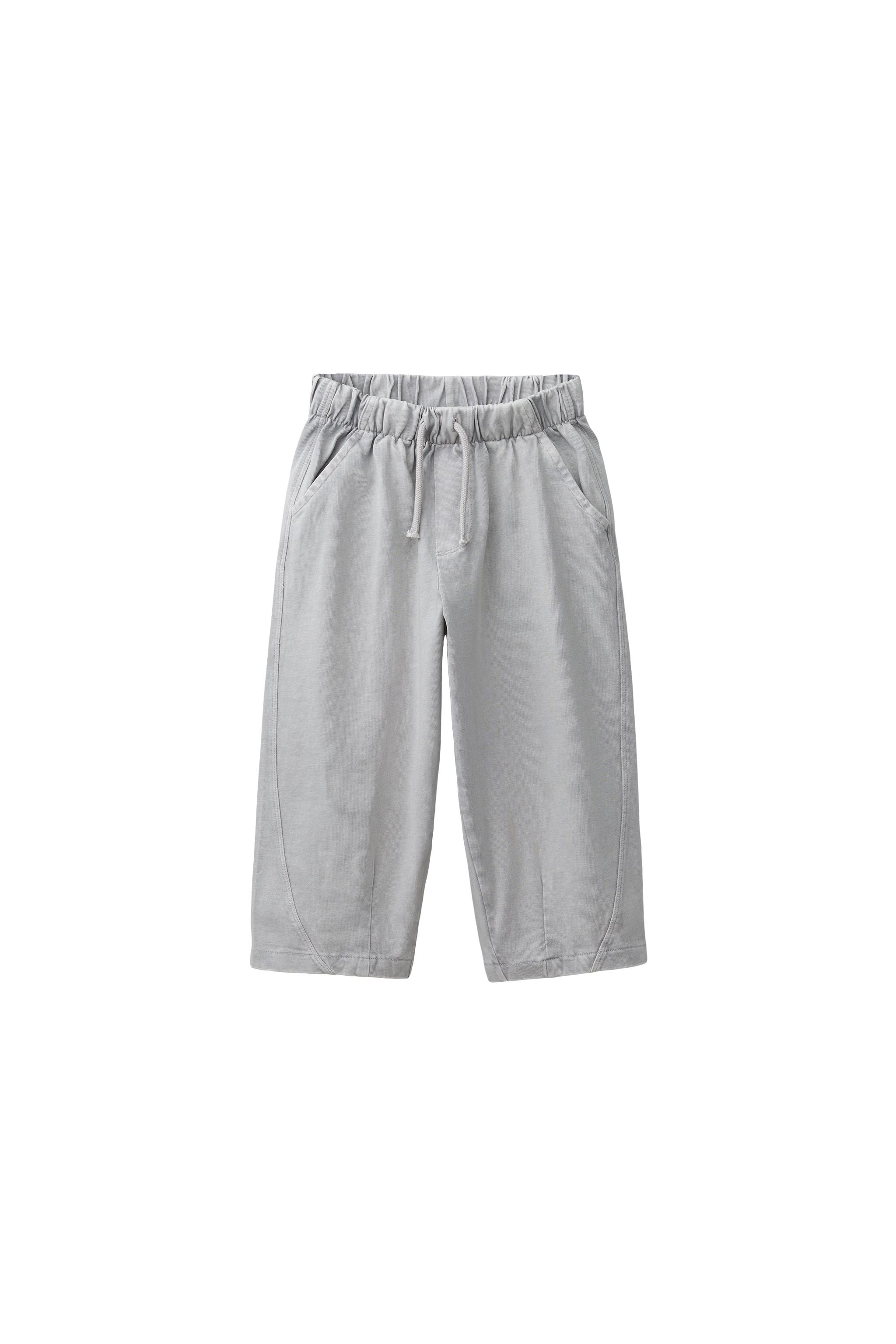 HEAVY JERSEY BAGGY PANTS - Blue | ZARA United States