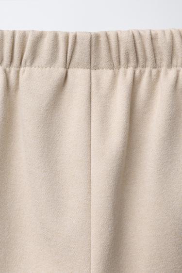 SOFT TOUCH BERMUDA SKORT WITH TIES - Sand by Zara - Image 3