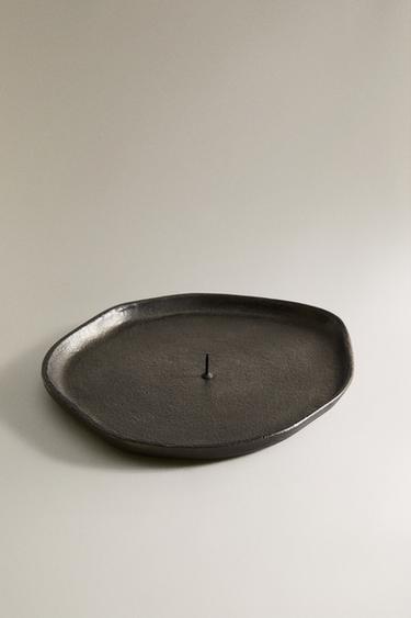 METAL TEALIGHT HOLDER - Black by Zara - Image 1