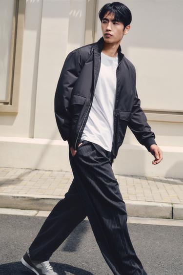 Zara 輕質防水夾克 - 海藍色