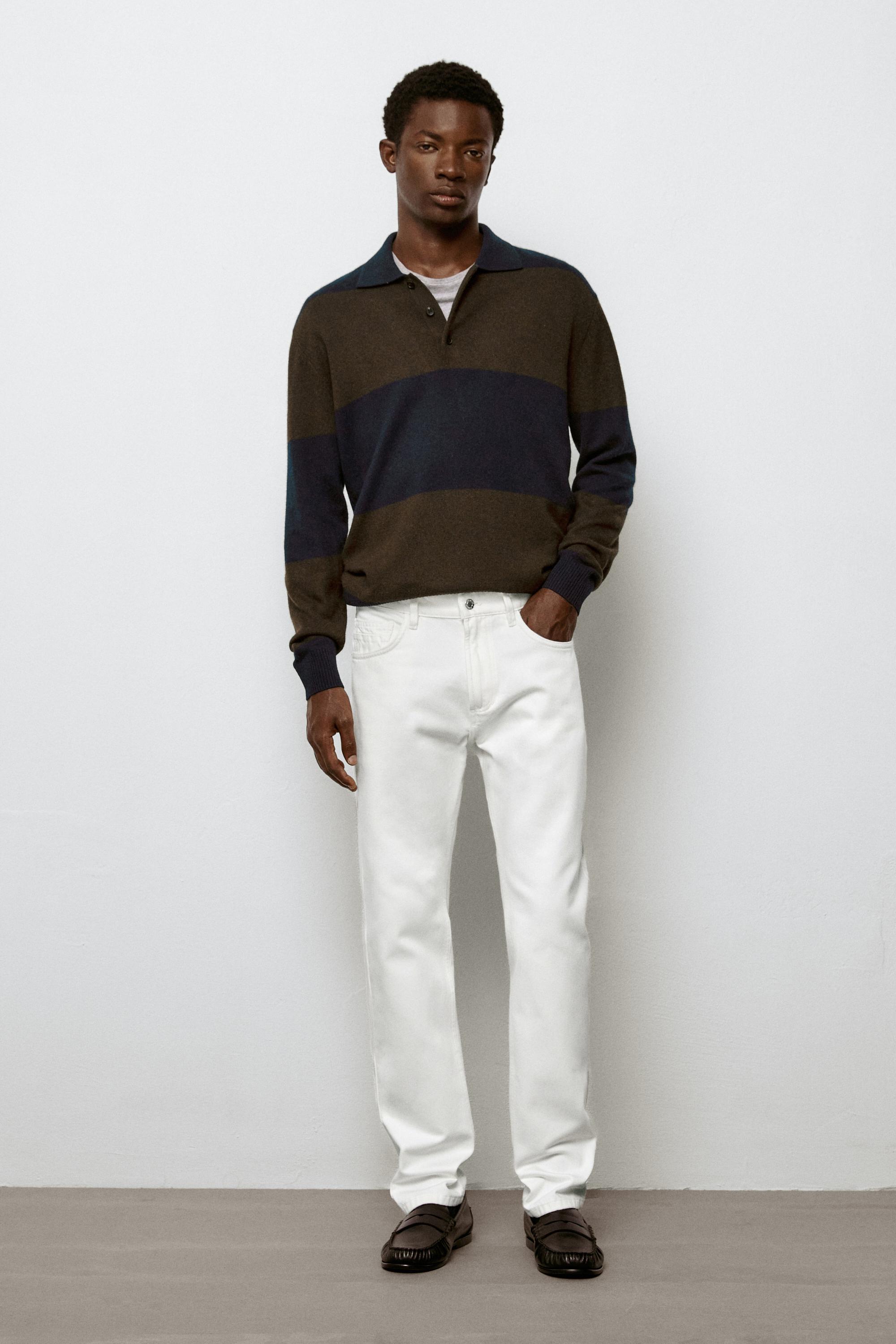 Slim fit jeans — White