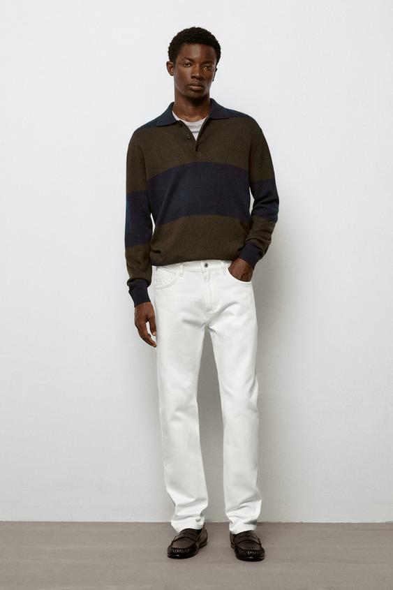 Zara Slim fit jeans - White - Image 0