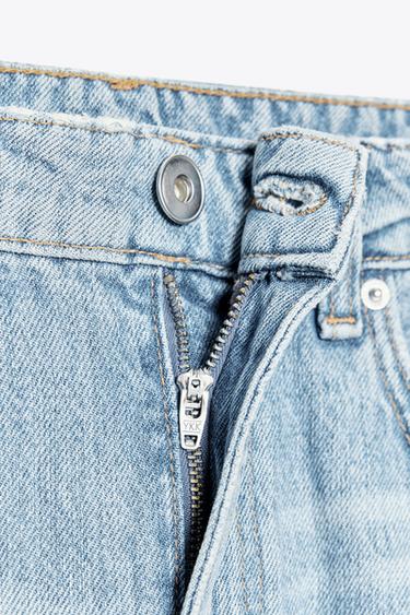 JEAN TRF BAGGY BALLOON TAILLE NORMALE - Bleu délavé de Zara - Image 7