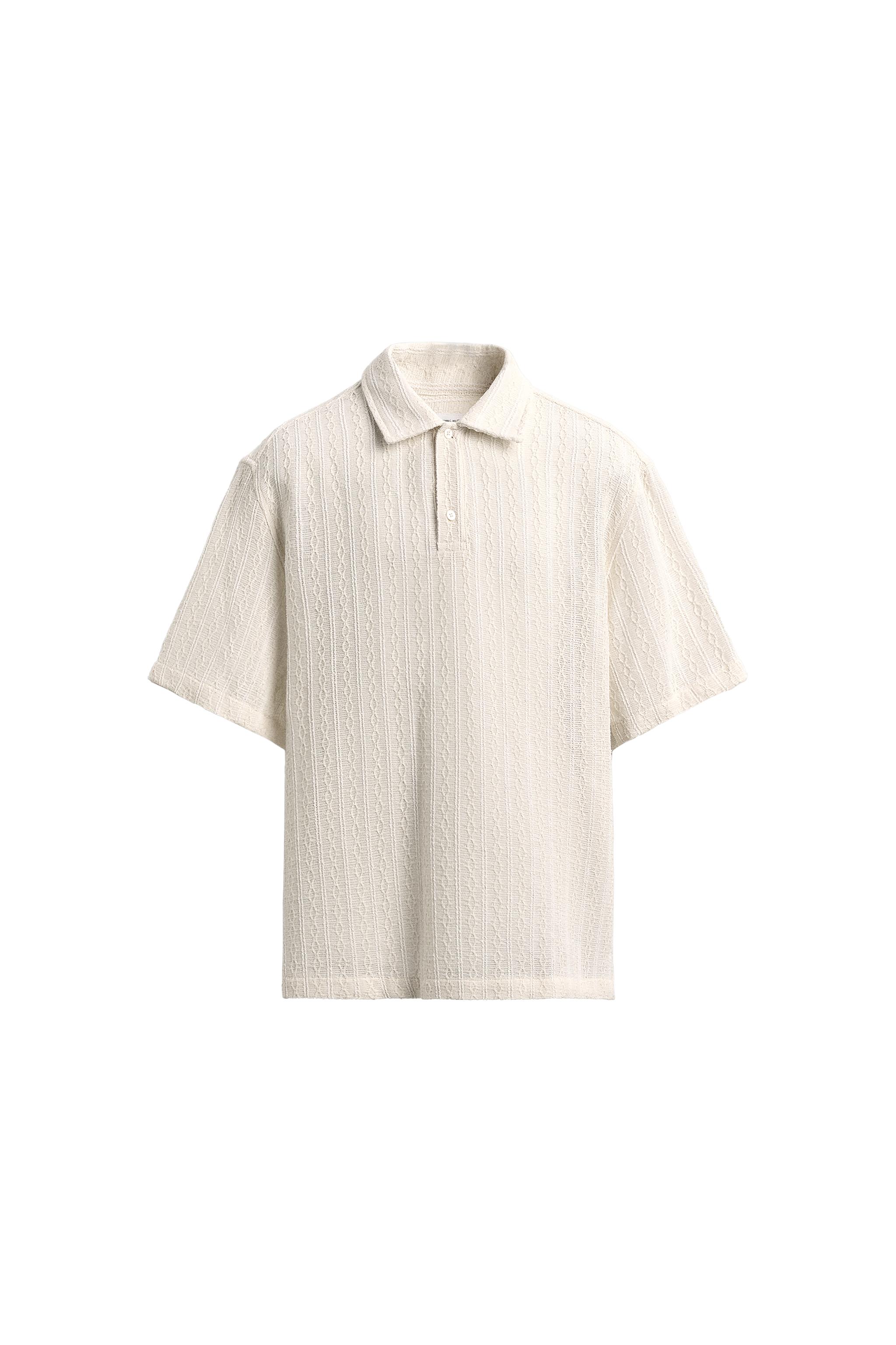 【LEINWANDE】 Landscape Jacquard Polo LEINWANDE】 Landscape Jacquard Polo 【公式通販】