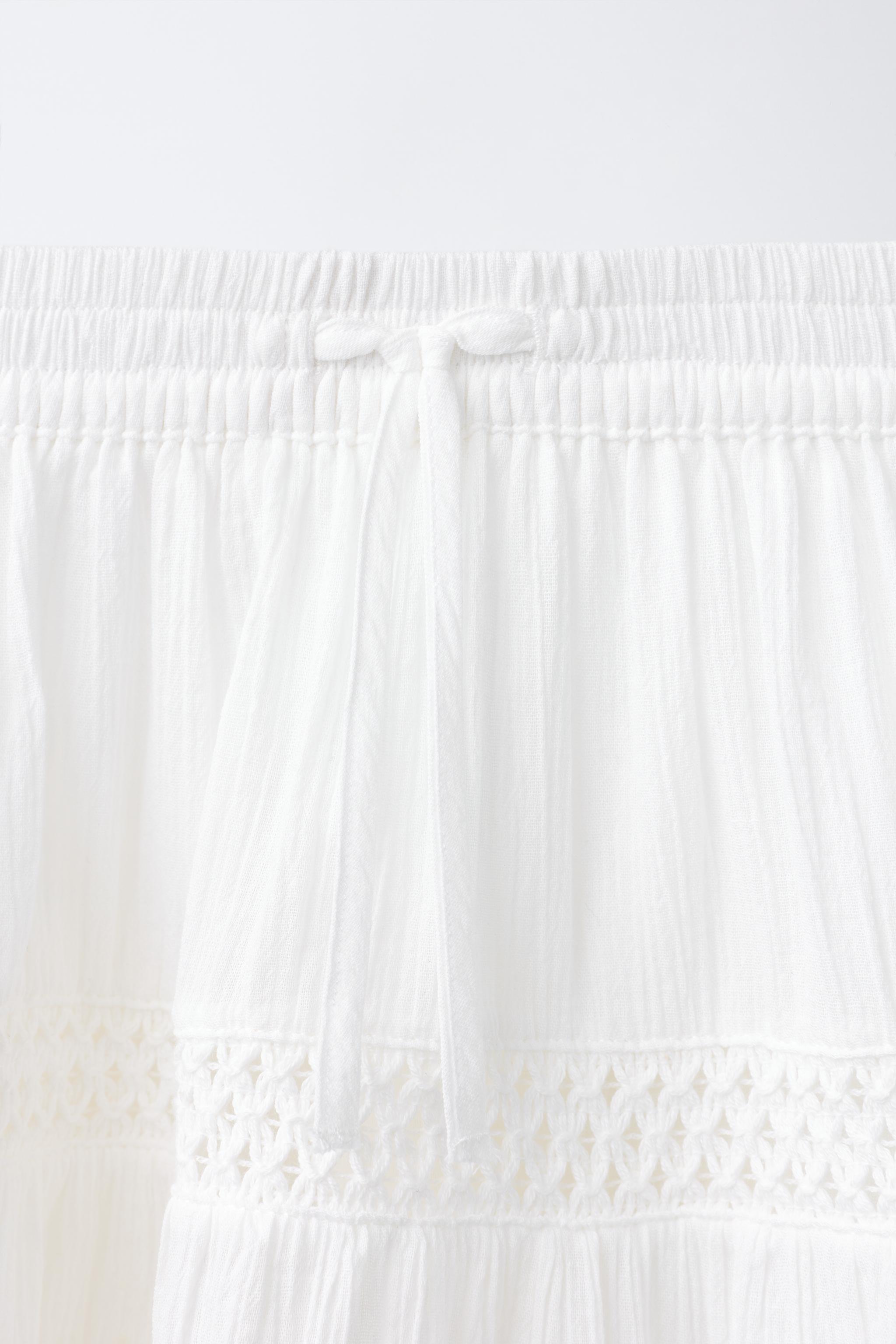 ROMANTIC TIERED LACE SKIRT