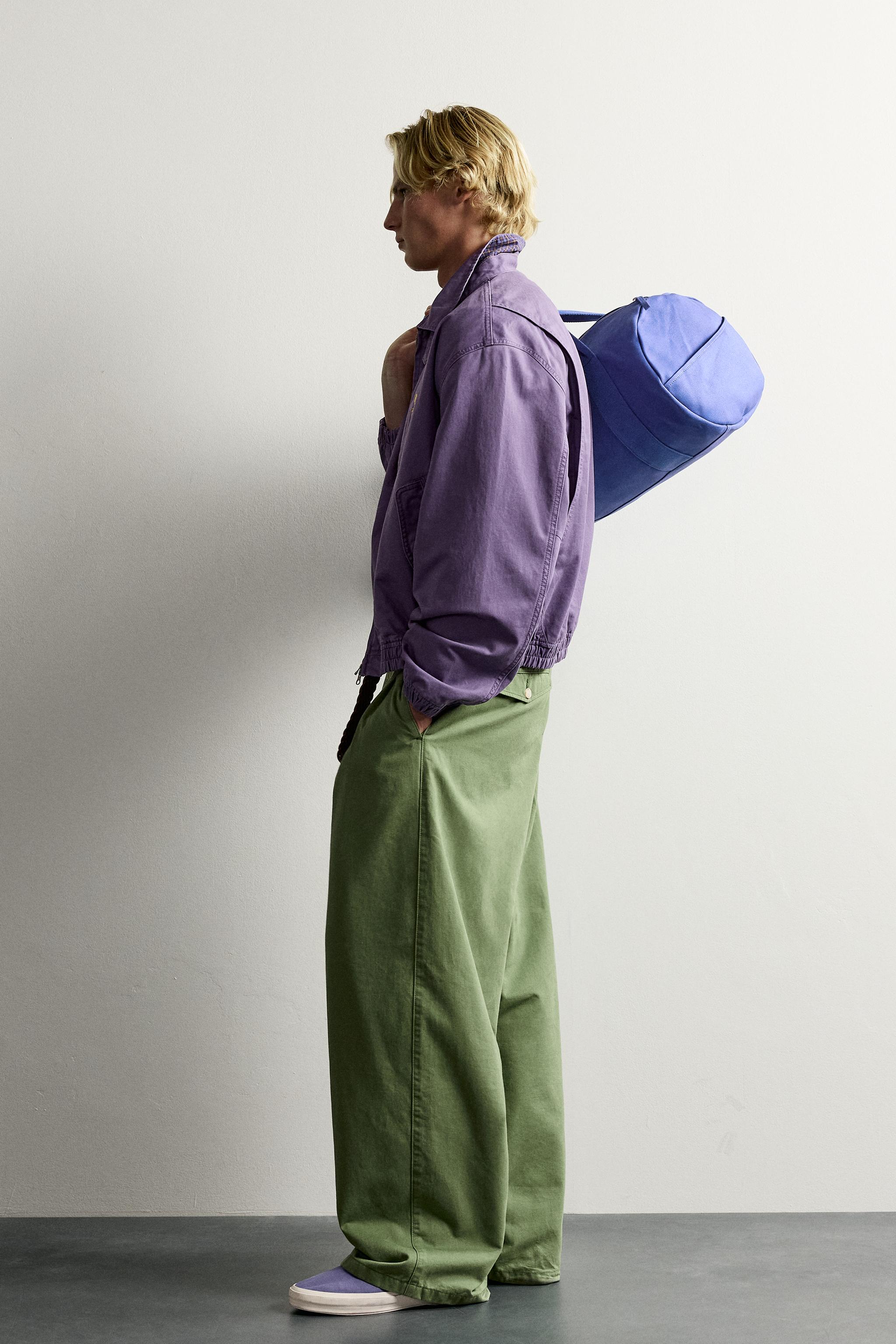 FRUIT OF THE LOOM™ PLEATED CHINO PANTS