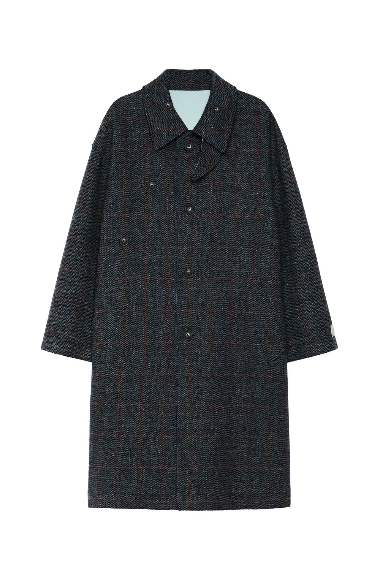 CONTRAST REVERSIBLE COAT