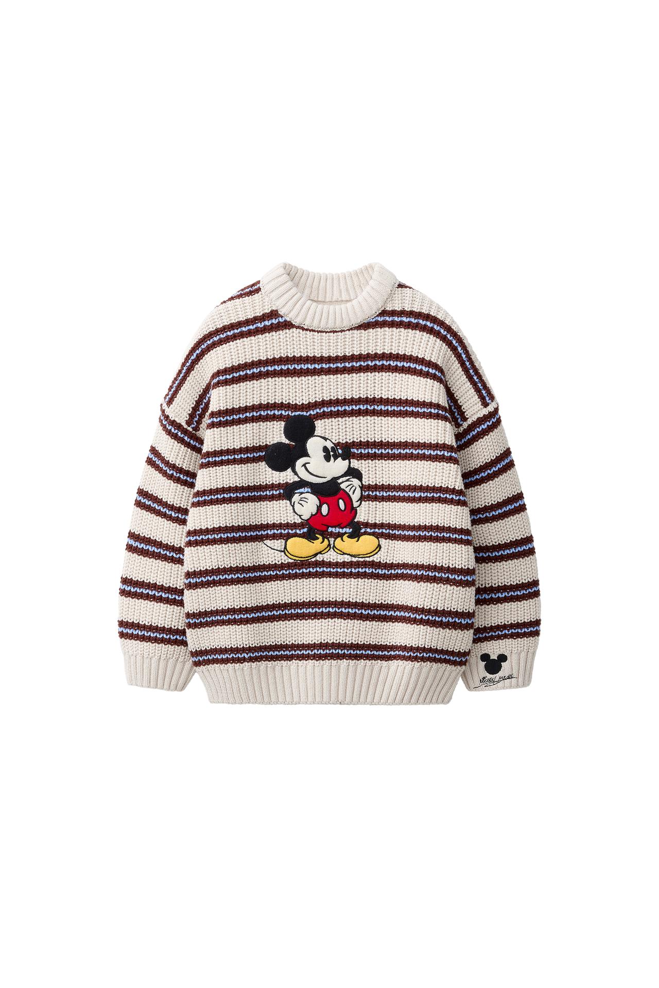Джемпер из трикотажа в полоску с принтом Mickey Mouse © DISNEY