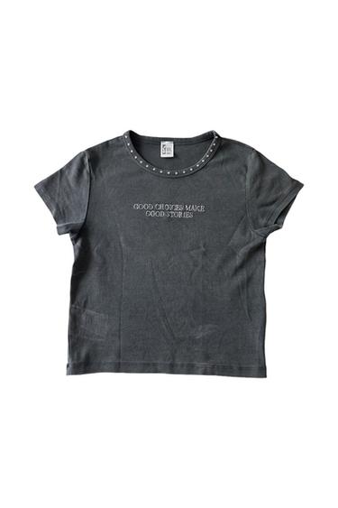 CAMISETA GRIS ZARA Z3D