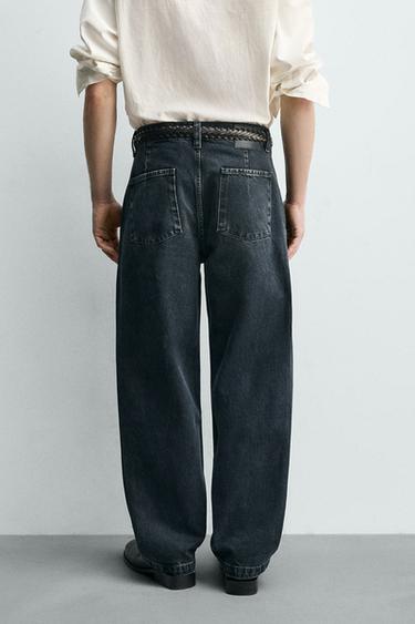 DENIM CHINO TROUSERS - Blue by Zara - Image 2