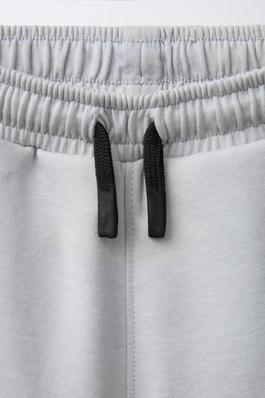 BERMUDA SPORT ZIPS CONTRASTANTS - Gris de Zara - Image 2
