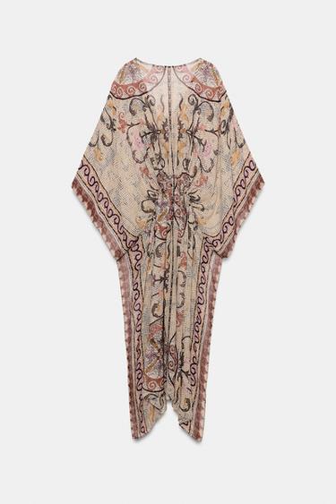 ROBE TUNIQUE IMPRIMÉE ZW COLLECTION - Multicolore de Zara - Image 6