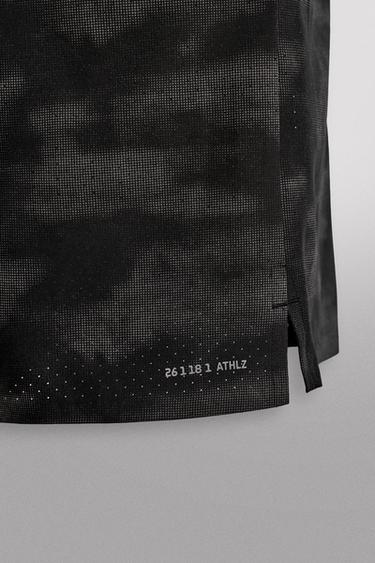 SHORT DE RUNNING PERFORÉ 5" - Noir de Zara - Image 9