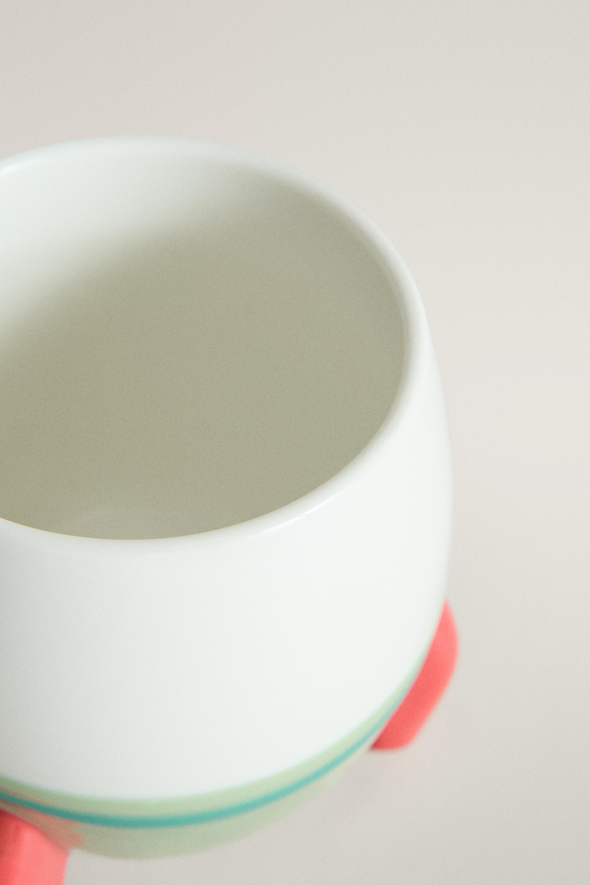 KIDS' SPACESHIP STONEWARE MUG