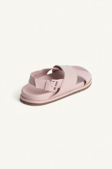 LTHR CRSSVR SNDLS - Pink by Zara - Image 7