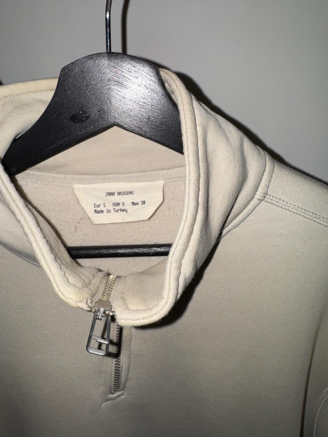 SWEATSHIRT WITH ZIP COLLAR - Image 3