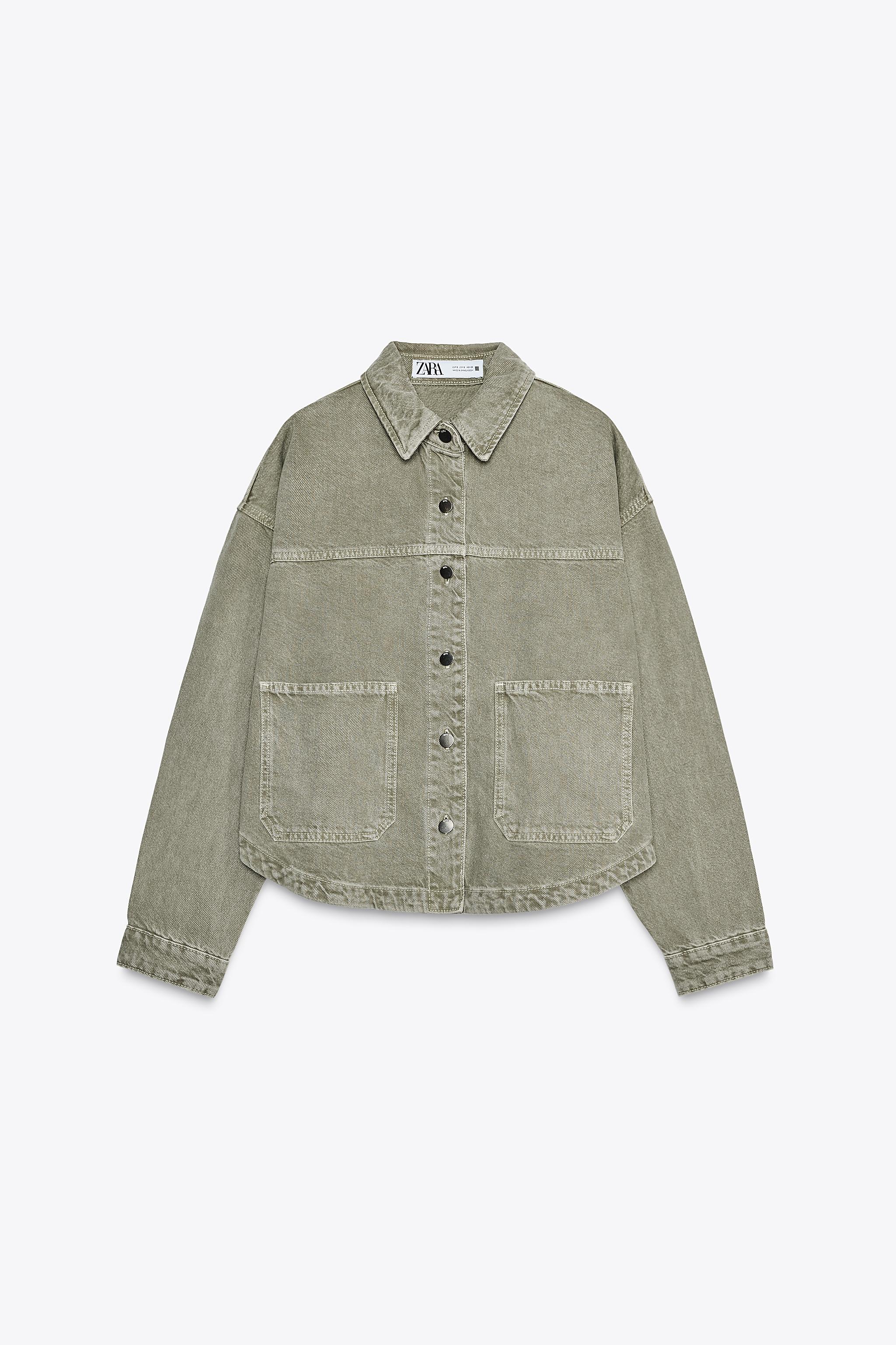 POCKETED Z1975 DENIM JACKET - Light blue | ZARA United States