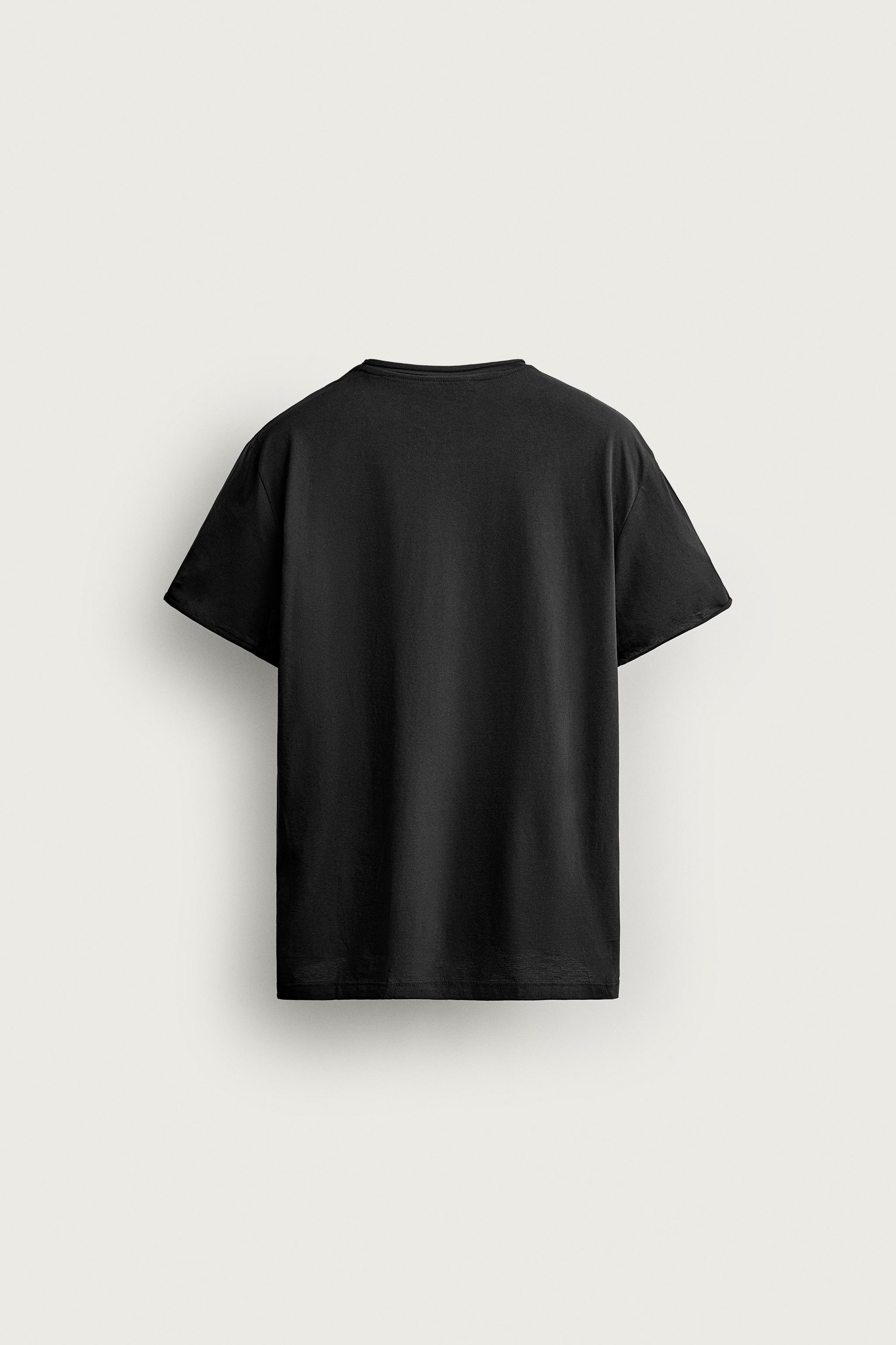 BASIC IRREGULAR FINISH T-SHIRT