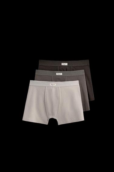 SOFT-BOXERSHORTS 3ER-PACK - Verschiedene Farben von Zara - Bild 0