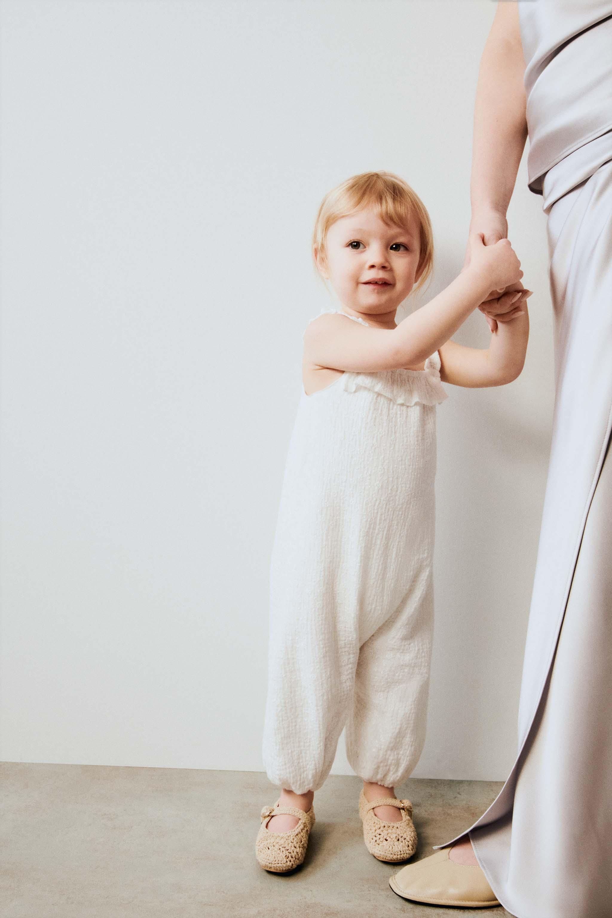 Zara baby hot sale girl dungarees