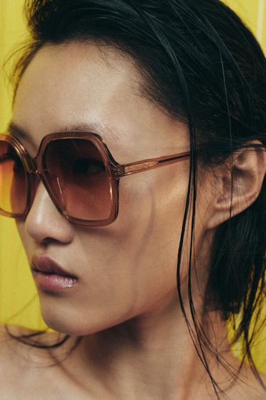 NELIÖNMUOTOISET AURINKOLASIT - Pink Zaralta