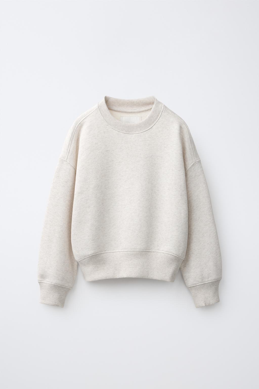 Zara Düz jogging sviter