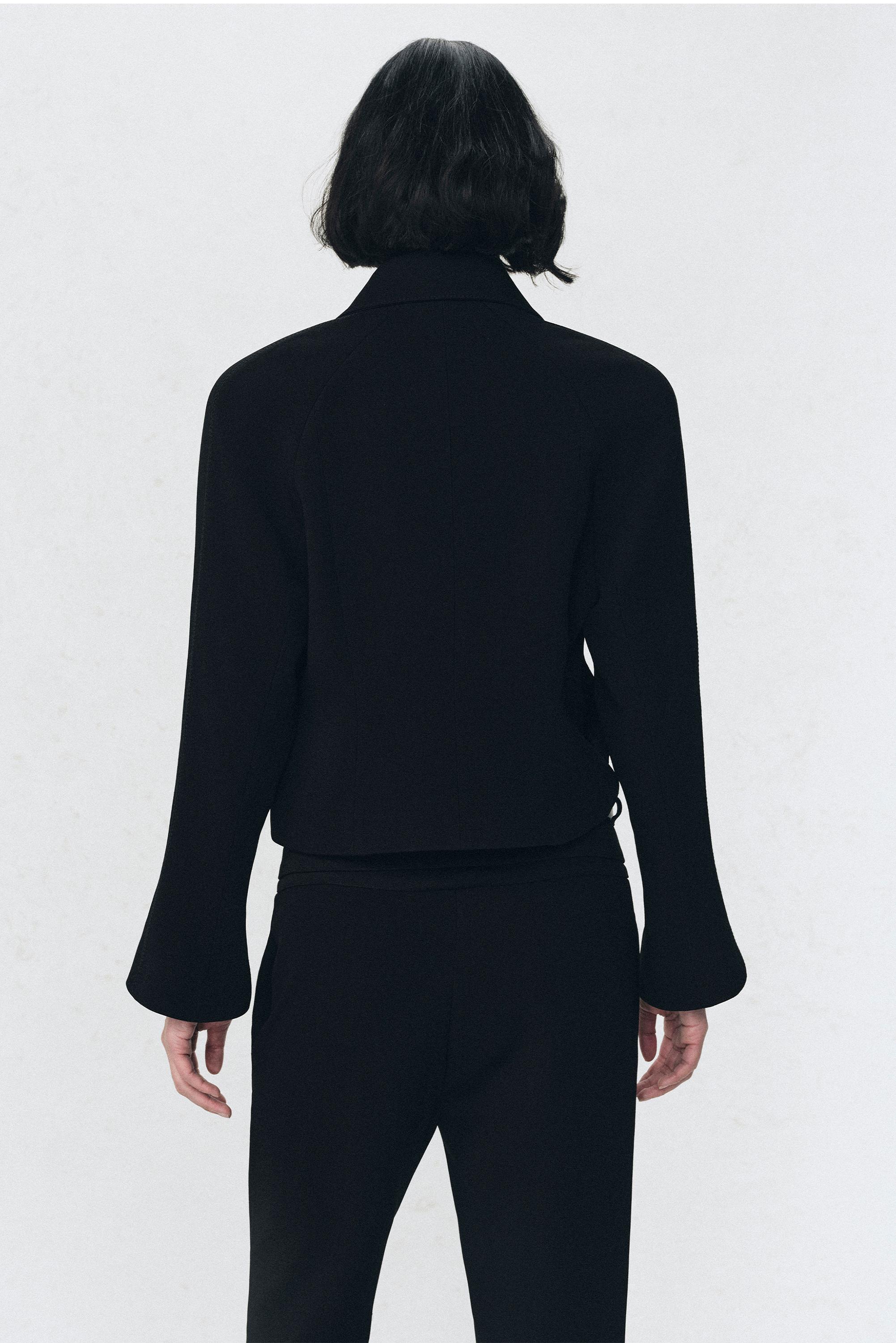 SHOULDER PAD JACKET SOSHIOTSUKI X ZARA - Black | ZARA Spain