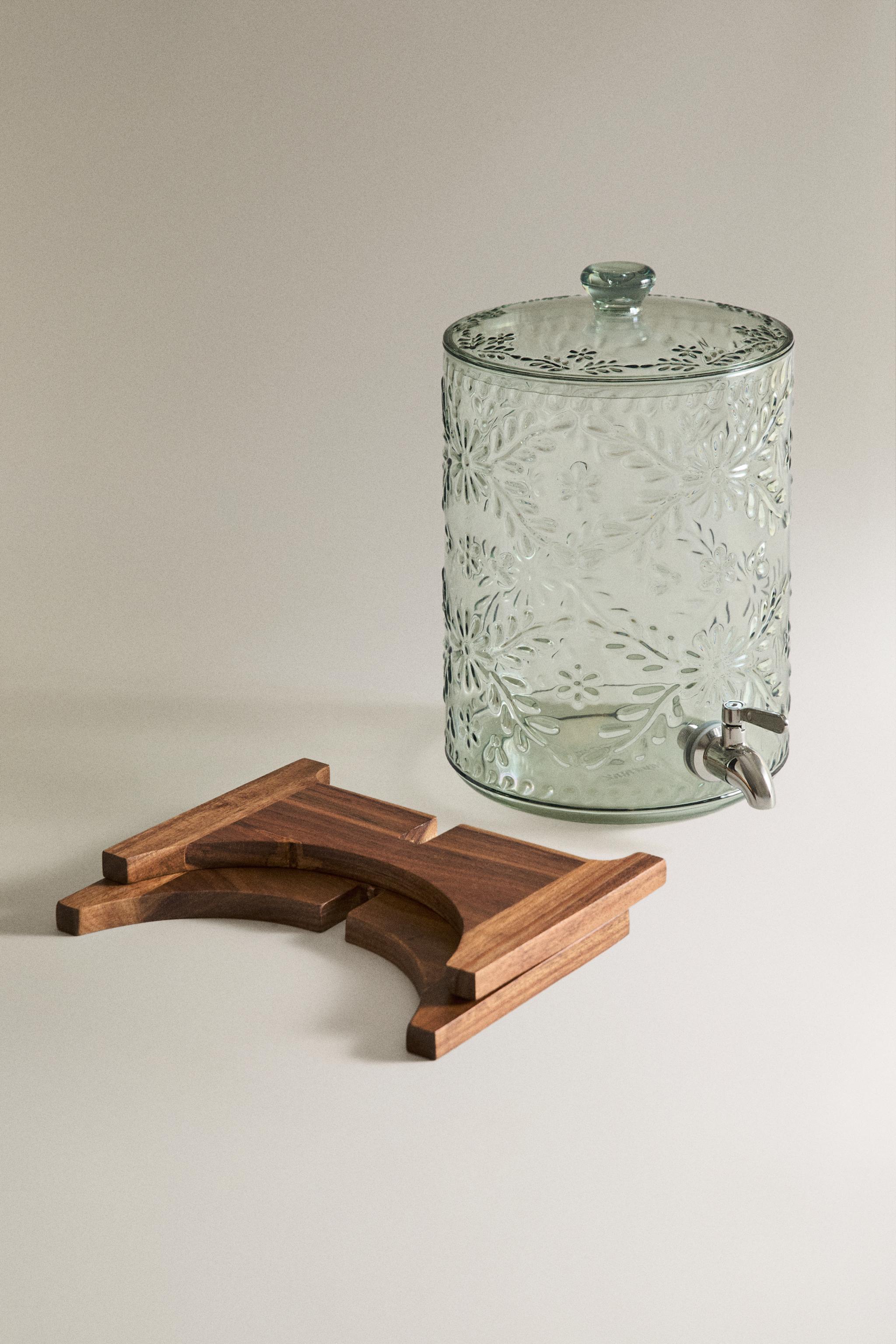 Zara Acacia Wood Dispenser - Thumbnail 5
