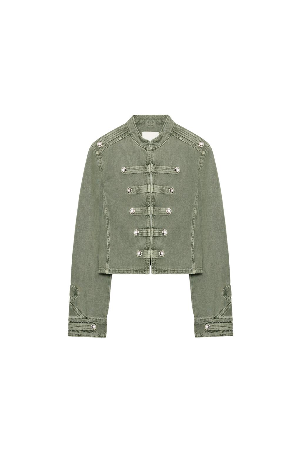 FITTED BUTTON JACKET - image 3