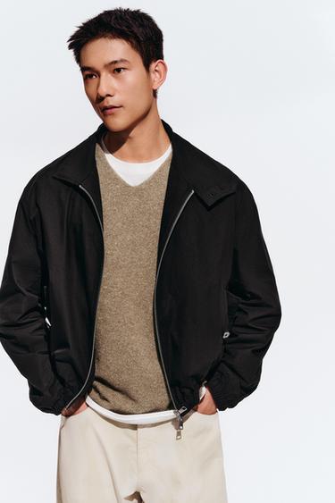 ORIGINS FLECKED KNIT VEST - Beige by Zara