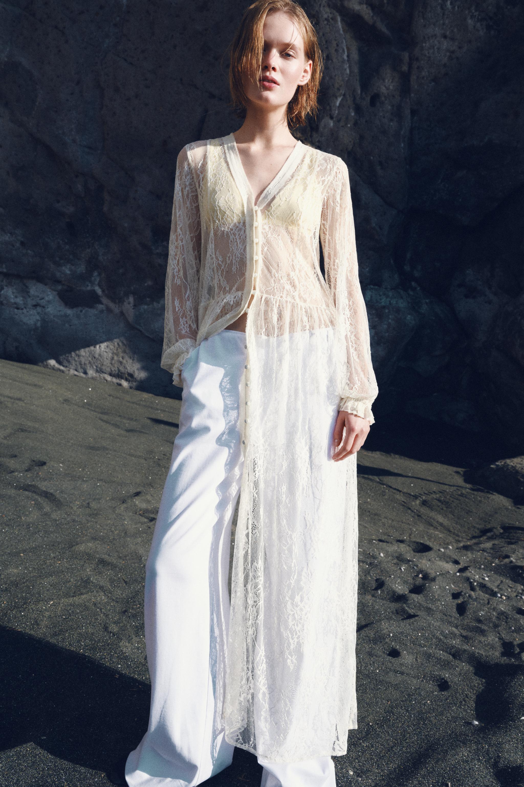 ZW COLLECTION LONG LACE DRESS