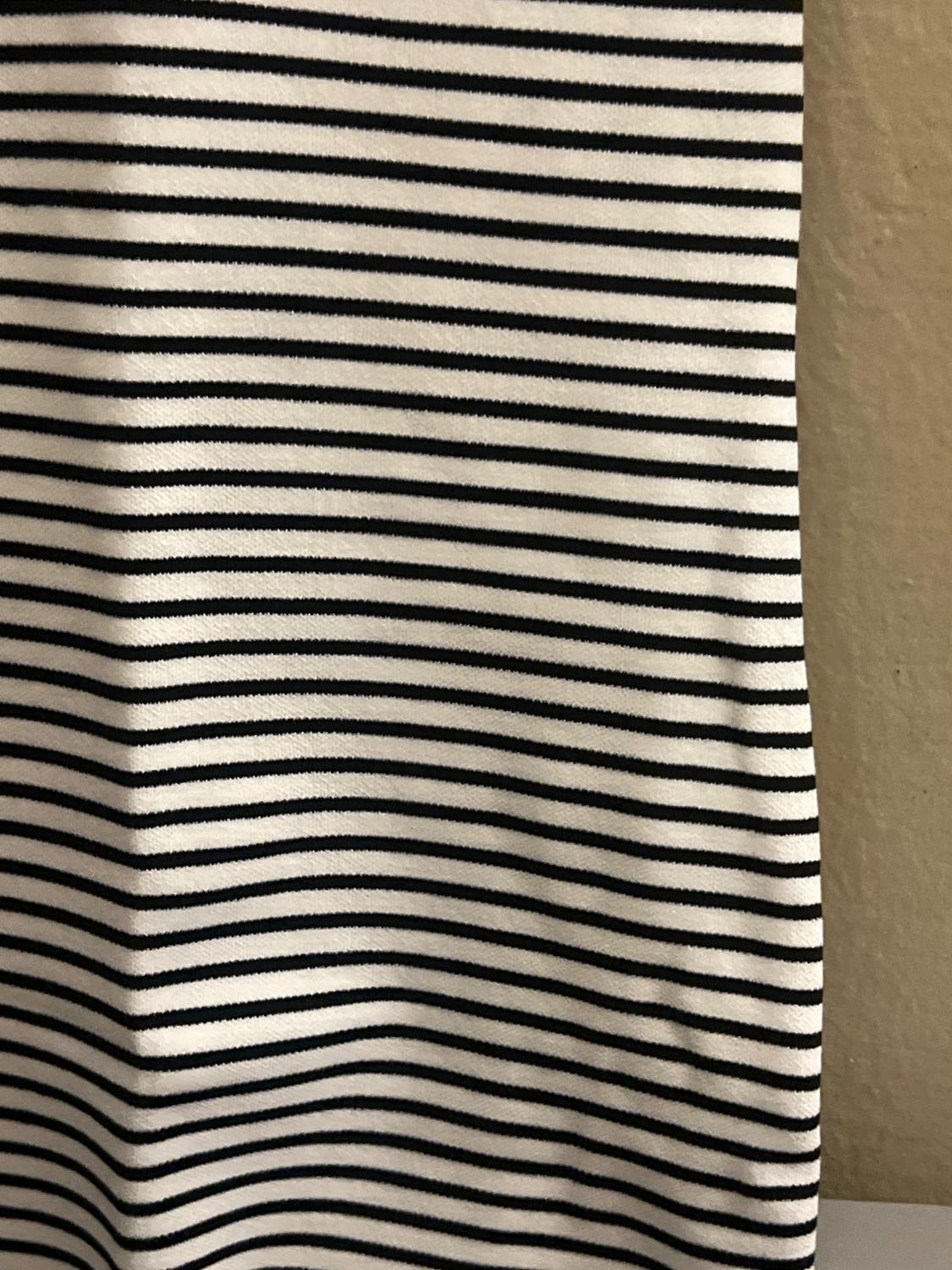 STRIPED STRETCH KNIT DRESS - Image 4