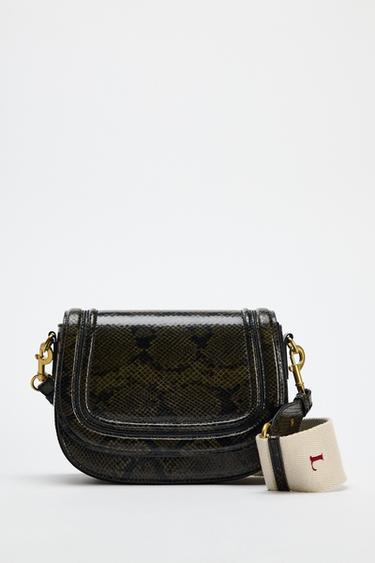 BOLSA A TIRACOLO DE ANIMAL PRINT - Serpente da Zara